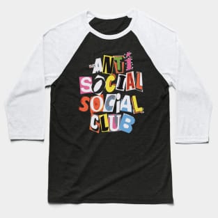 Anti Social Club Baseball T-Shirt